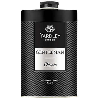 Yardley London Gentleman Classic Deodorizing Talc - Refreshing, 250 g Yardley London Gentleman Classic Deodorizing Talc - Refreshing, 250 g
