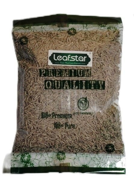 Leafstar Cumin Seeds Whole / Jeera Sabut - 100 gm - One pack