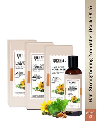 Richfeel Hair Root Nourisher 80 Ml Pack of 3