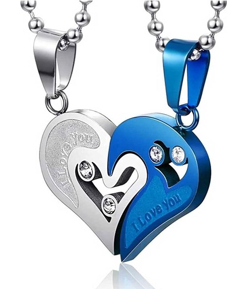 FASHION FRILL - Blue Pendant ( Pack of 2 )