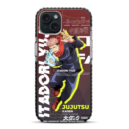 Itadori Yuji Jujutsu Kaisen JJK Anime iPhone 15 Stride Phone Case-Stride