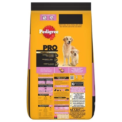 Pedigree PRO Mother &amp; Pup Starter (3-12 Weeks) Large Breed Dry Dog Food 10kg