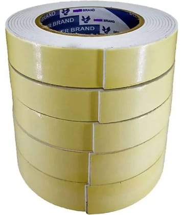 SelectionWorld Manual Double Sided 20 MM Foam Tapes (Pack Of 5)