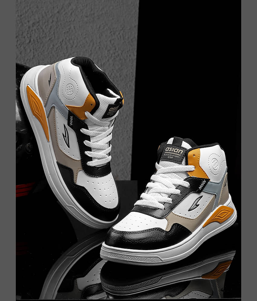 ASIAN MOSCOW-12 Beige Men's Sneakers
