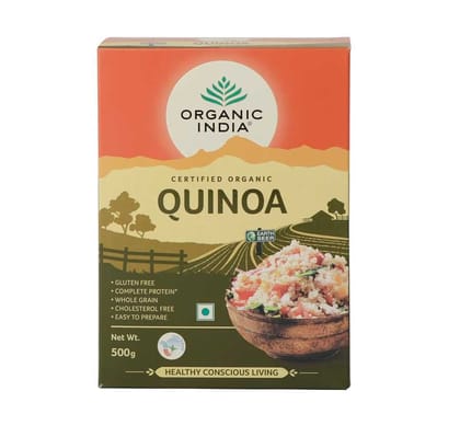 ORGANIC QUINOA 500GM ORGANIC QUINOA 500GM