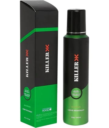 Killer Marine No Gas Liquid Body Spray Deodorant Spray for Men 150 ml ( Pack of 1 )