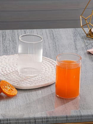Cresca Highball Glass-Set Of 2