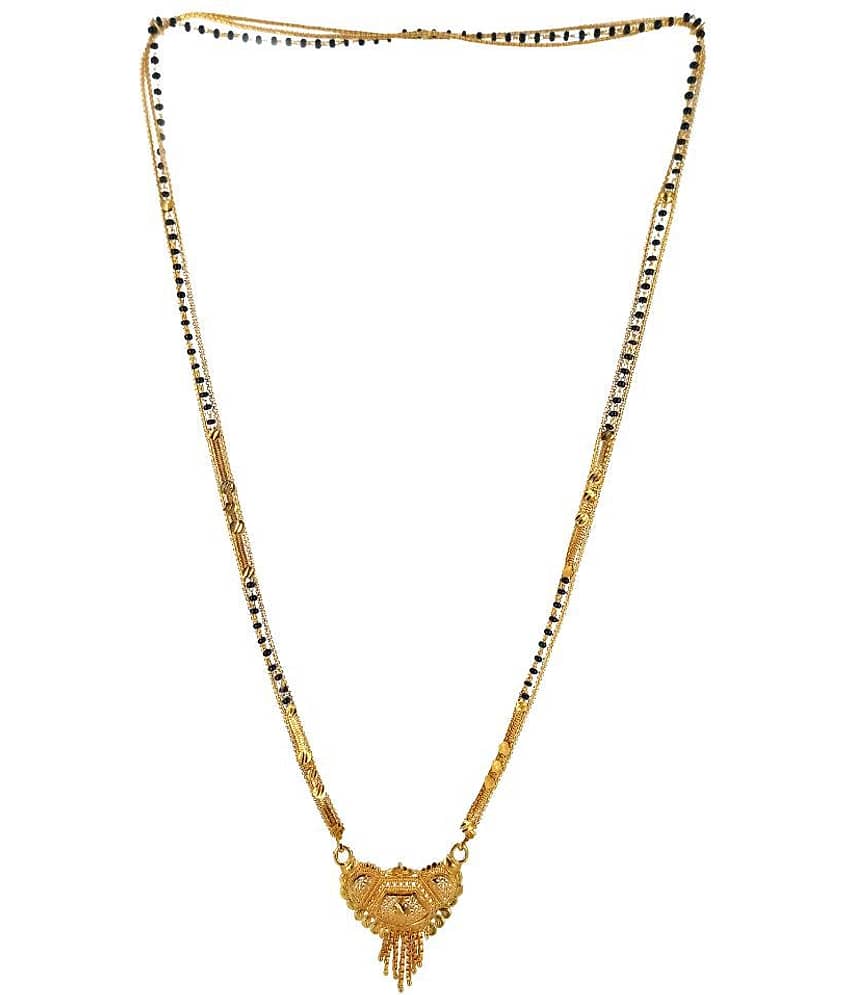 Shankhraj Mall Gold Plated Letest & Designer Mangalsutra For Women-100188