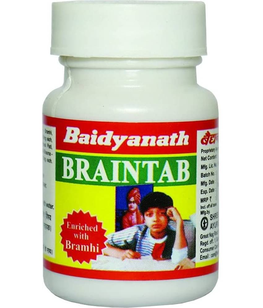 Baidyanath Brain Tablet 50 Tab (Pack of 2)
