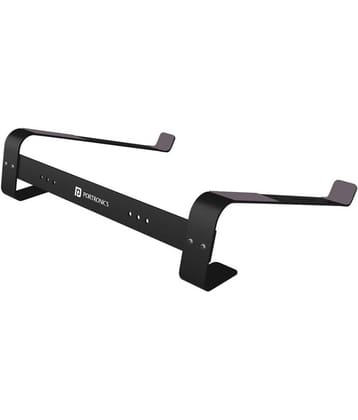 Portronics MY Buddy K 4:Portable Laptop Stand ,Black (POR 1460)