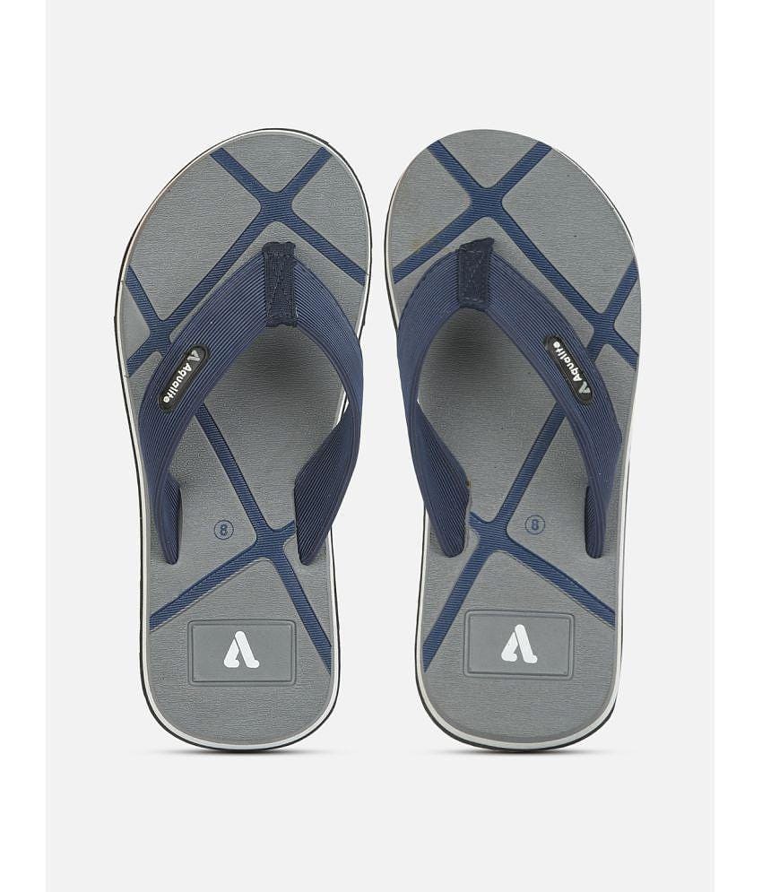 Aqualite - Gray Men's Daily Slipper - None