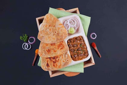 Pindi Chole & Paratha Lunchbox