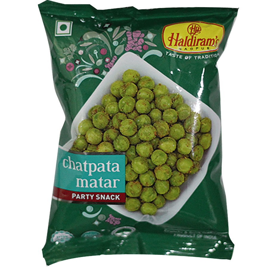 Haldiram'S Namkeen - Chatpata Matar, 18 G Pouch