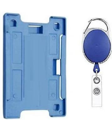 Dey 's stationery store  Plastic ID Badge Holder  (Pack of 2)