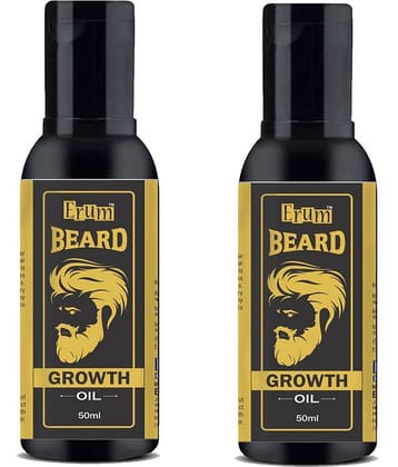 erum - 50mL Promotes Beard Growth Beard Oil ( Pack of 2 )