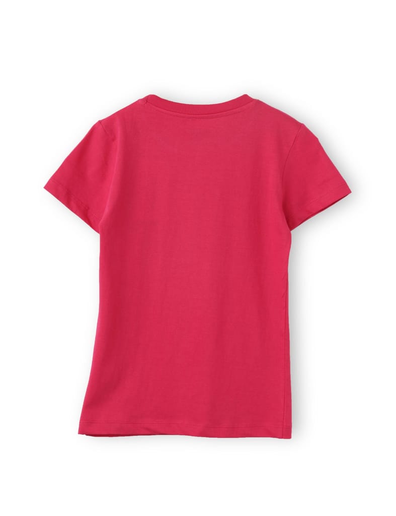 Exclusive Kids Girls T shirt Cotton Bright Rose Pink Paradise Beach 2025 at ShopCircuit | ONDC