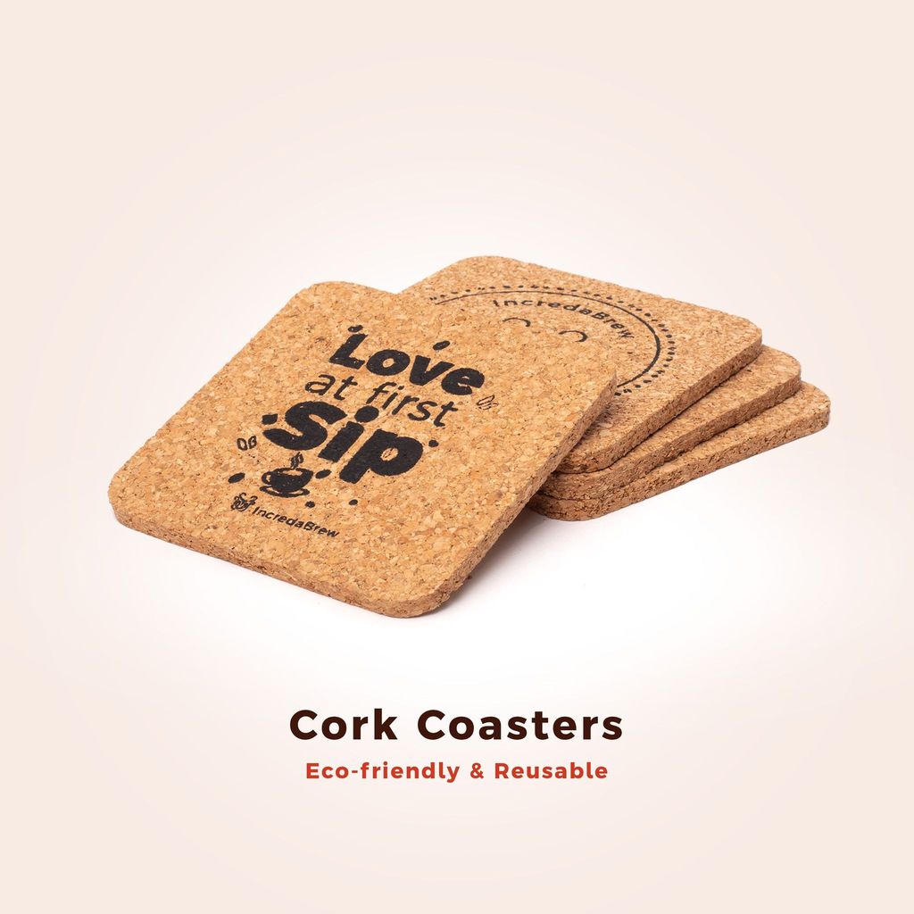 Diamond Coffee Giftset - 3 Coffee Boxes & 4 Eco-Coasters