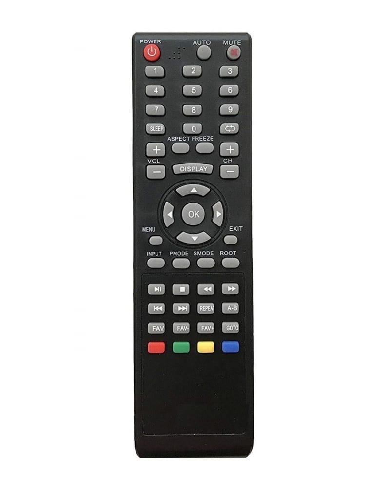 LCD or LED Remote No. CH09 , Compatible with Llyod LCD or LED TV Remote Control (Exactly Same Remote will Only Work)