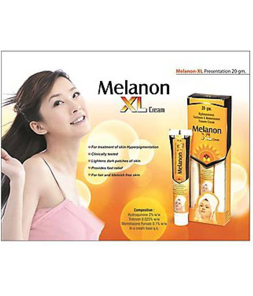 Melanon Xl Cream Night Cream Remove dark spots 20 gm each gm Pack of 10