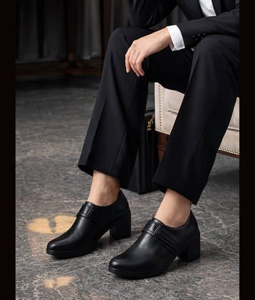 Stylestry Black Women's Pumps Heels