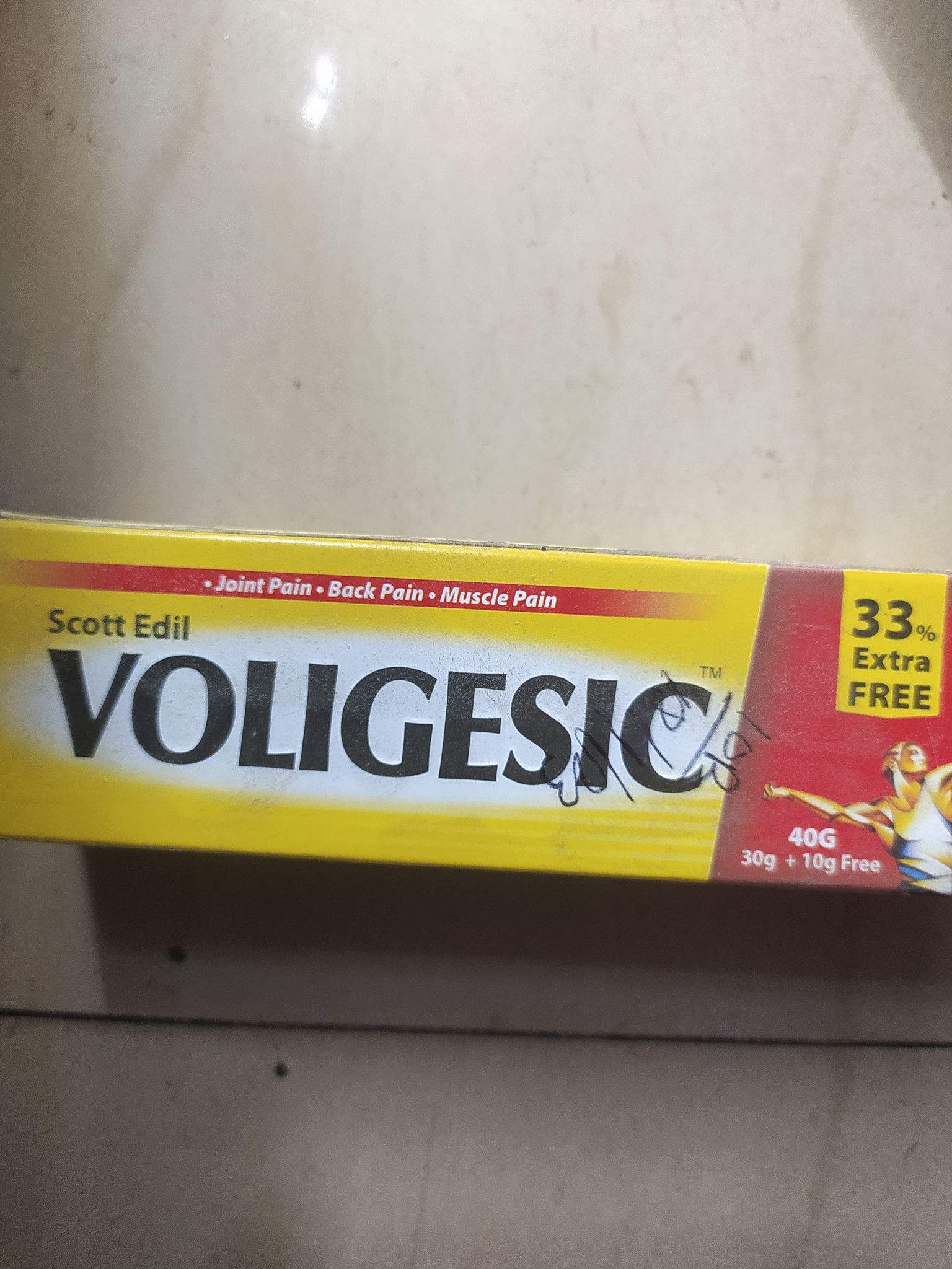 Scott edil Joint pain back pain muscle pain Voligesic 