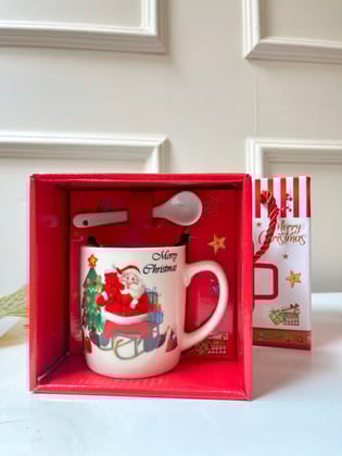 Christmas Mug Set | Mug and spoon set (1 set)