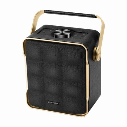 Portronics Harmony II 60W HD Sound Portable Bluetooth 5.3V Speaker Type C Fast Charging (Gold)