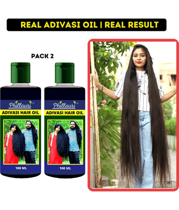 Phillauri Adivasi Ayurvedic Herbal Hair Oil - Dandruff Control - Hair Loss Control - Long Hair - For Women and Men (100 ml)