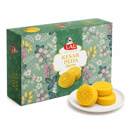 Lal Sweets Kesar Peda - 400g