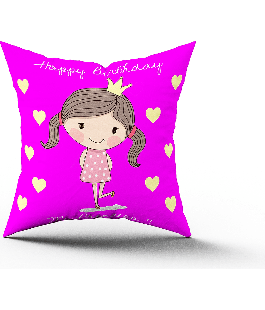 Ros - Multicolor Polyester Gifting Printed Cushion
