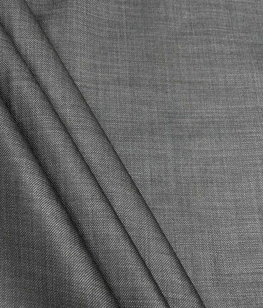 Kundan Sulz Gwalior Grey Cotton Blend Suit Lengths