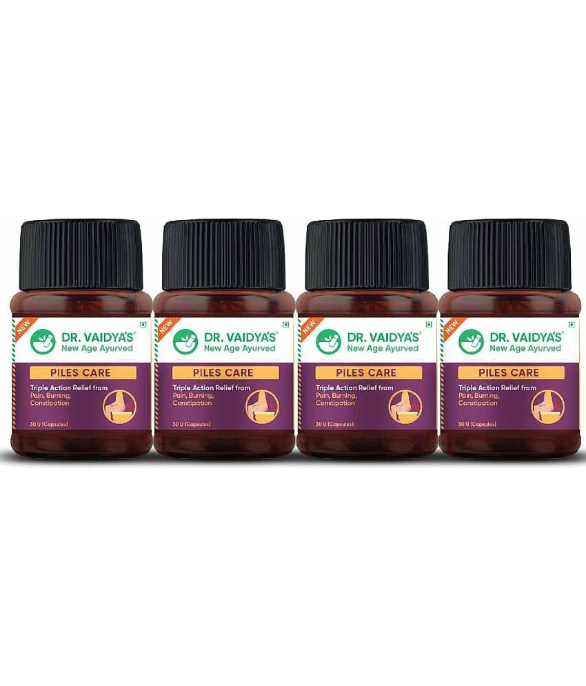 Dr. Vaidya'S Piles Care Capsules 30No.s (Pack of 4)