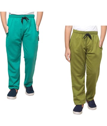 IndiWeaves Pack of 2 Boys Fleece Trackpant ( Multicolor )