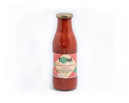 Tona Organic Sweet Tomato Garlic Sauce, 500 gm