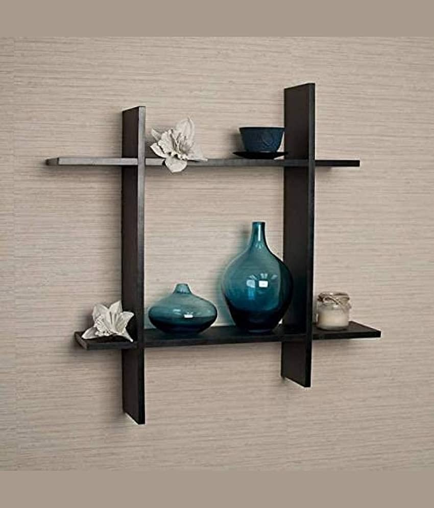 TFS Floating Shelves Black MDF - Pack of 1
