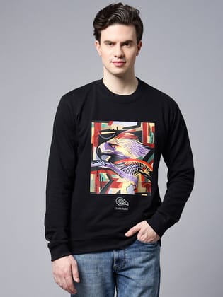 Black Eagle Sweatshirt-S / Black