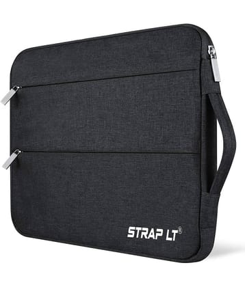 STRAPIT Black Laptop Sleeves Bag