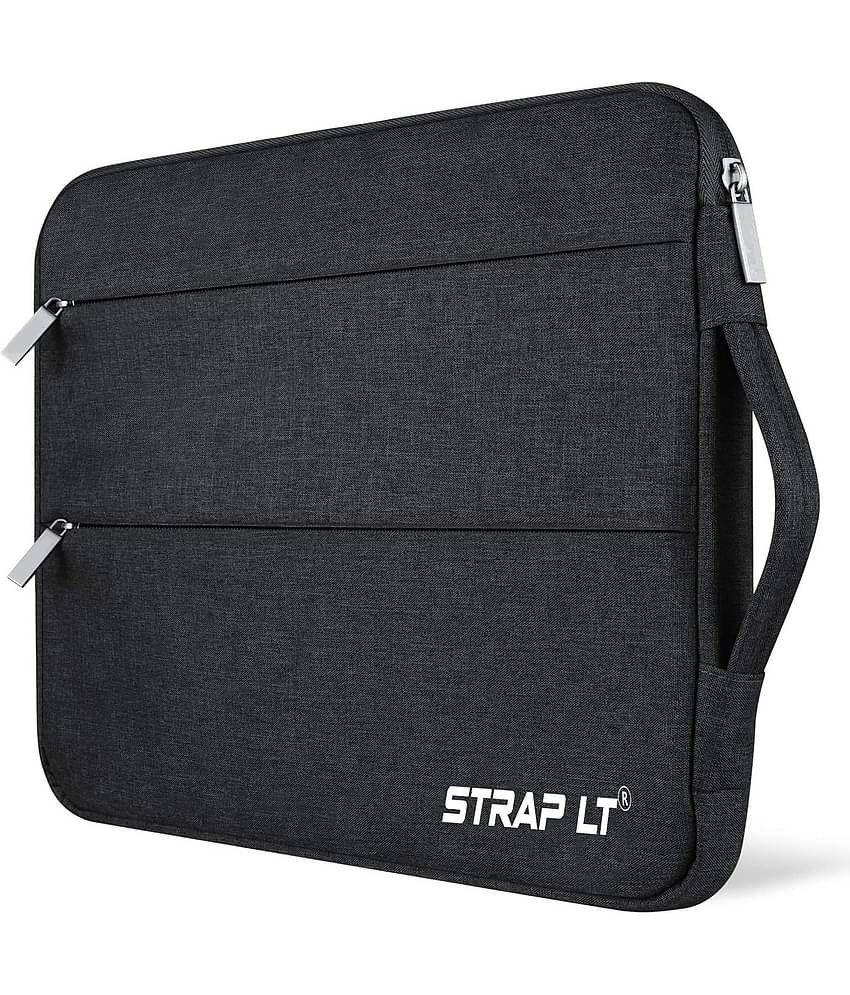 STRAPIT Black Laptop Sleeves Bag