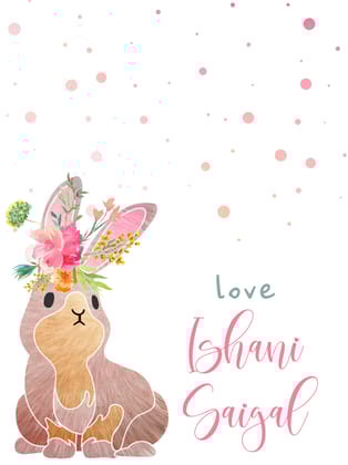 Ribbon Tags - Bunny Love-16 Ribbon Tags