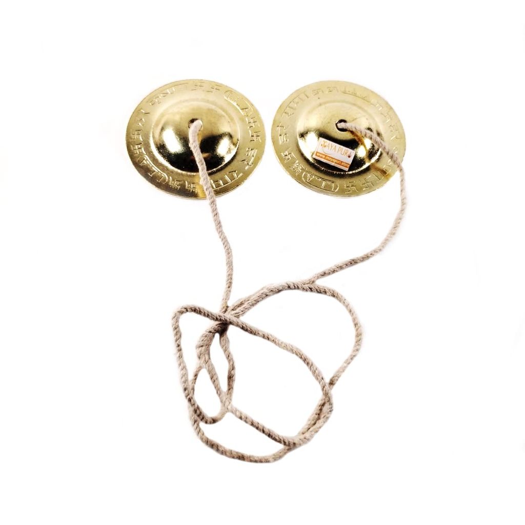 MAYAPURI Traditional Hand cymbal/Manjeera/manjira Religious Musical Instruments (Dia 3 Inch) - Pooja Needs | Buy online on ZillyBuy