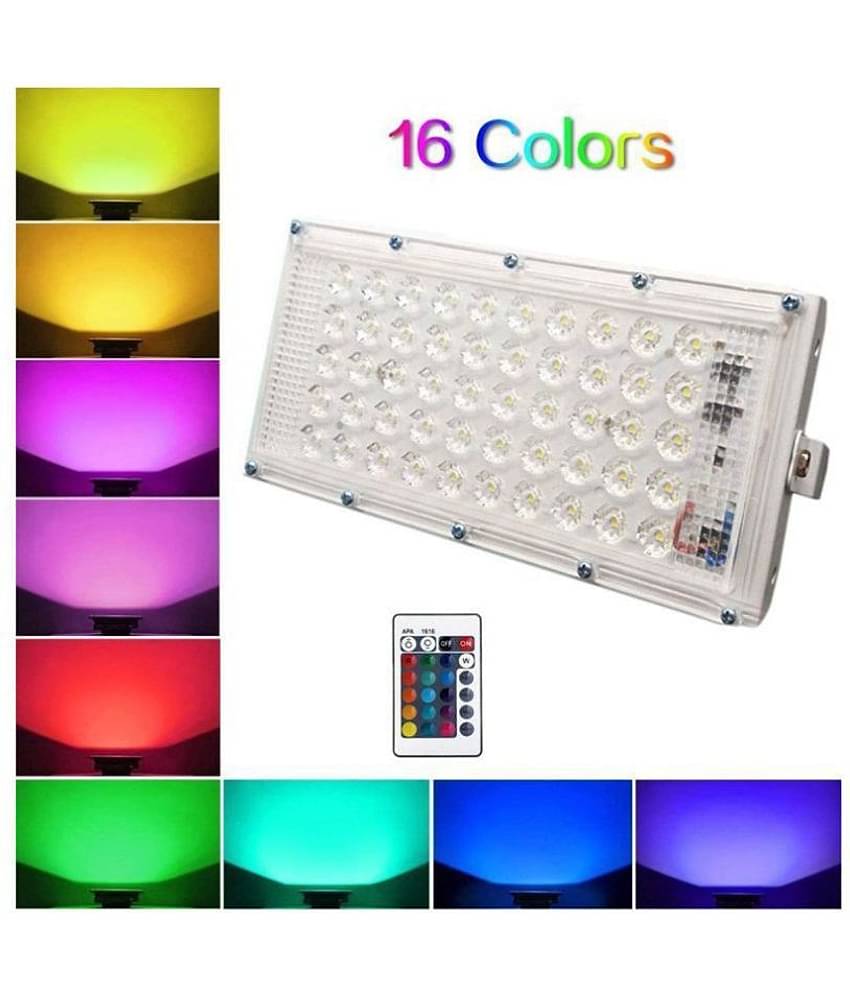 Stylopunk 50 Watts IP 65 Flood Light Cool Day Light - Pack of 1