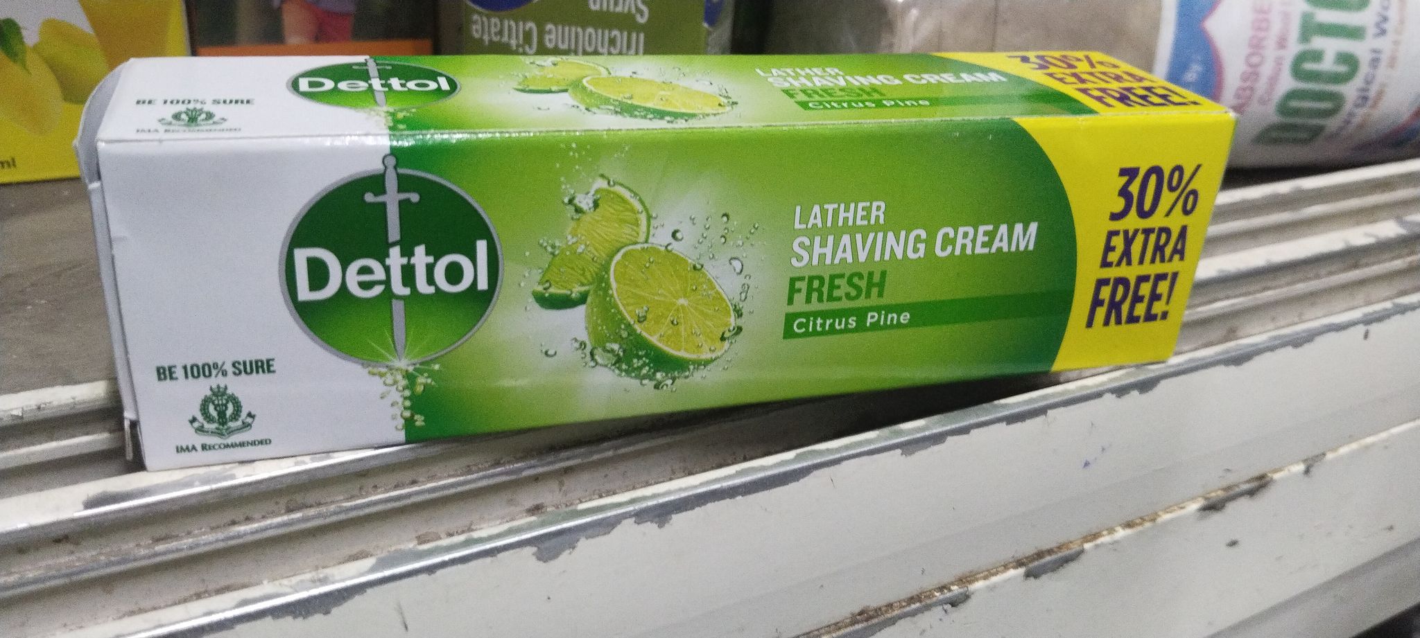 Dettol lather saving cream
