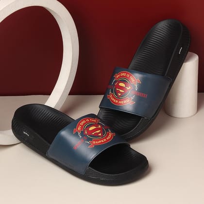 Superman 002 Sliders For Men-Mystery Blue / 6