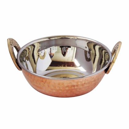 Copper Steel & Brass Kadai No. 4 (BCMAS141 D)