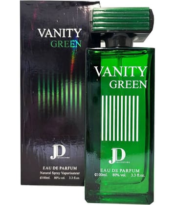 JD Collection VANITY GREEN   Eau De parfume 100ml  For unisex Eau De Parfum (EDP) For Unisex 100ml ( Pack of 1 )