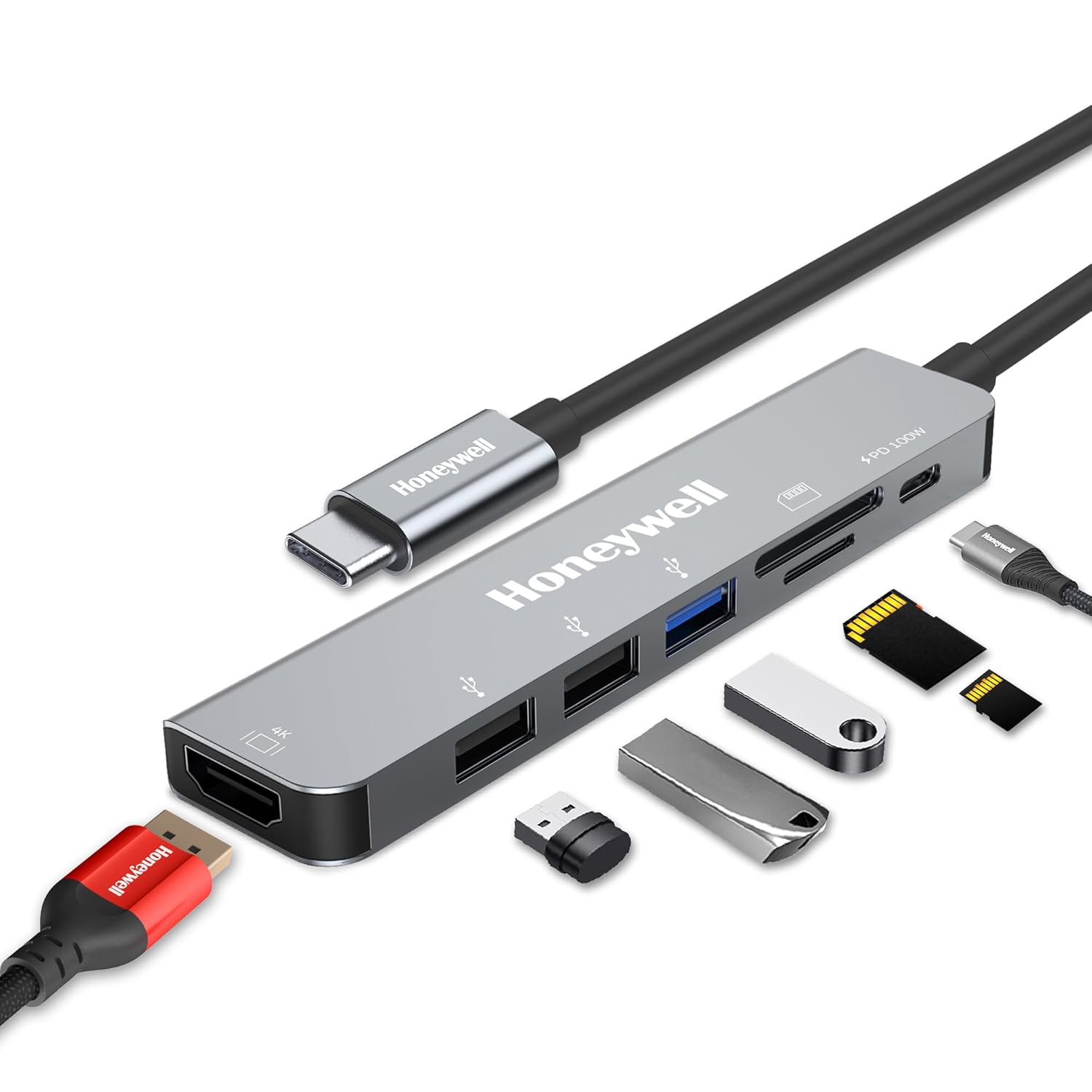 Type C Docking Station - 7 in 1