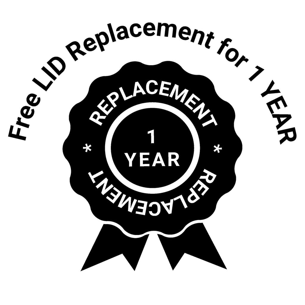 Femora Glass Kitchen Storage Jar with Bamboo Lid, 1500 ML, (1.5-LTR) Set of 2, Free Replacement of Lids