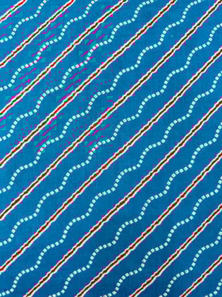 Lahariya print cotton printed fabric .-4.00 mtr