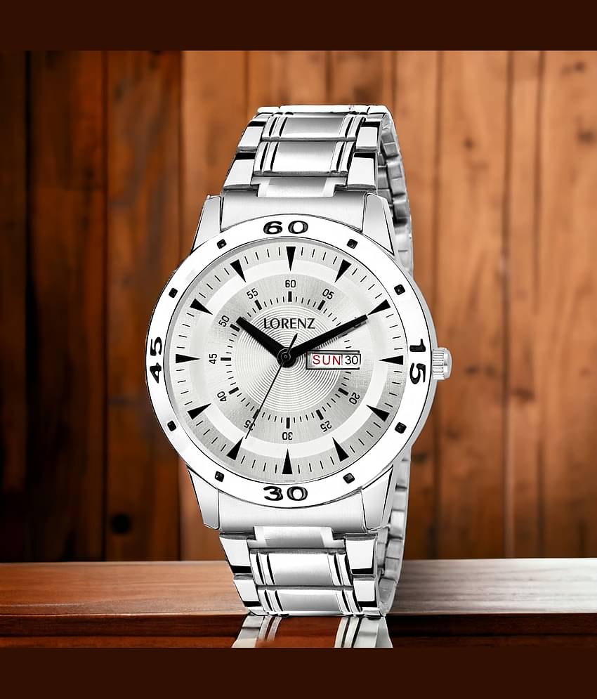 Lorenz White Stainless Steel Analog Men's Watch