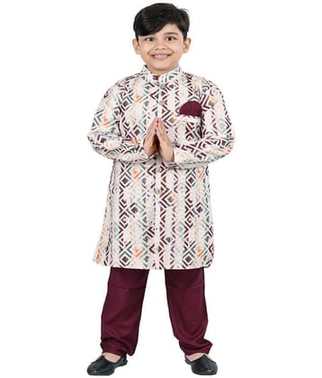 s muktar garments Multicolor Cotton Blend Boys ( Pack of 1 ) - None